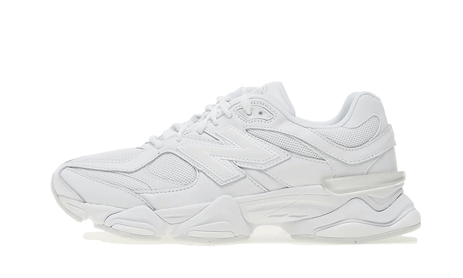 New Balance 9060 Triple White - NEWTREATS display picture 1