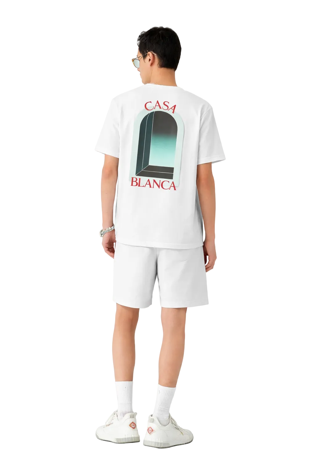 L'Arche Short Sleeve T‑Shirt White