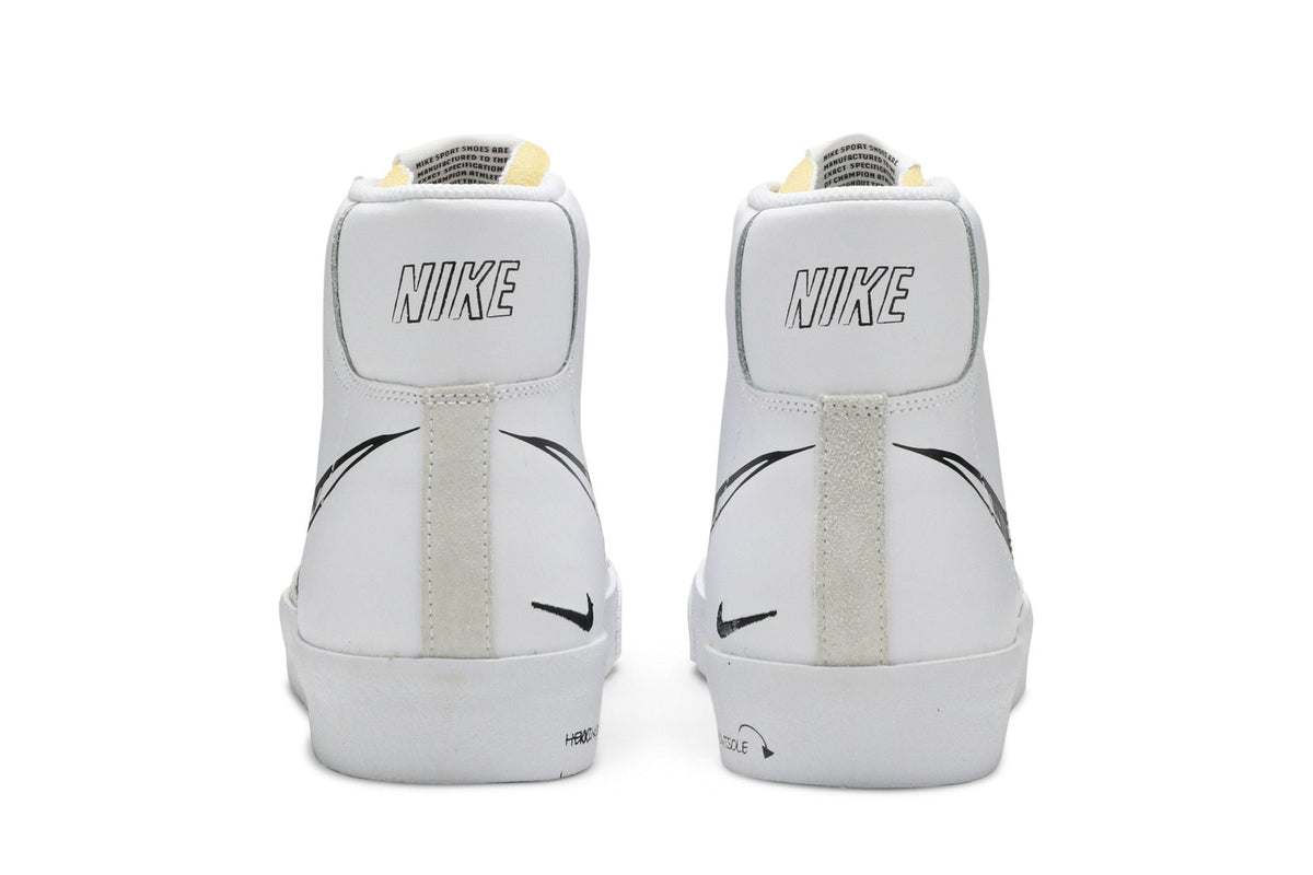 Nike Blazer Mid Sketch Black Swoosh