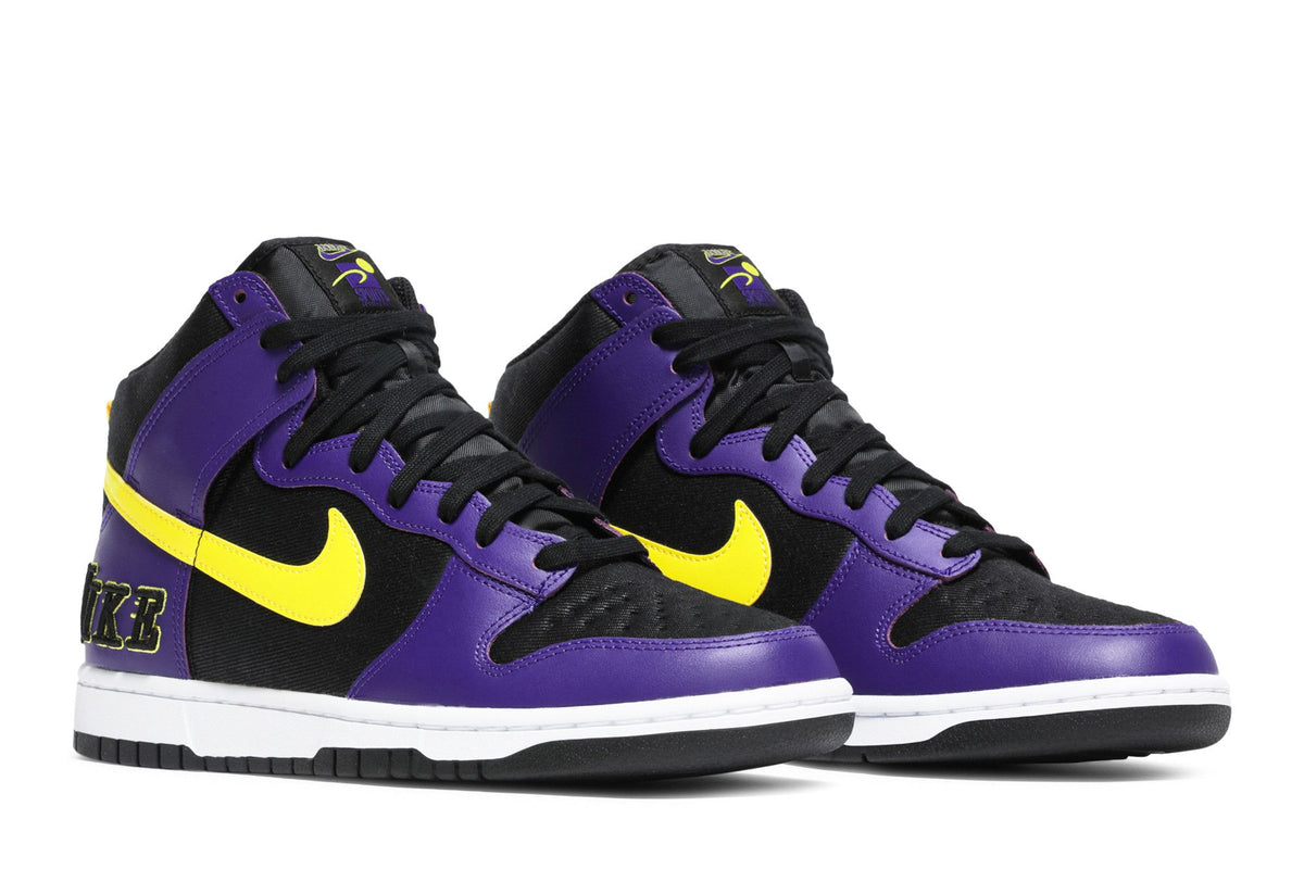 Nike Dunk High EMB Lakers