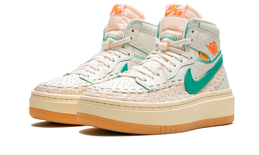 Air Jordan Air Jordan 1 Elevate High Union Bephie's Beauty Supply Kinetic Green - FD0696-100