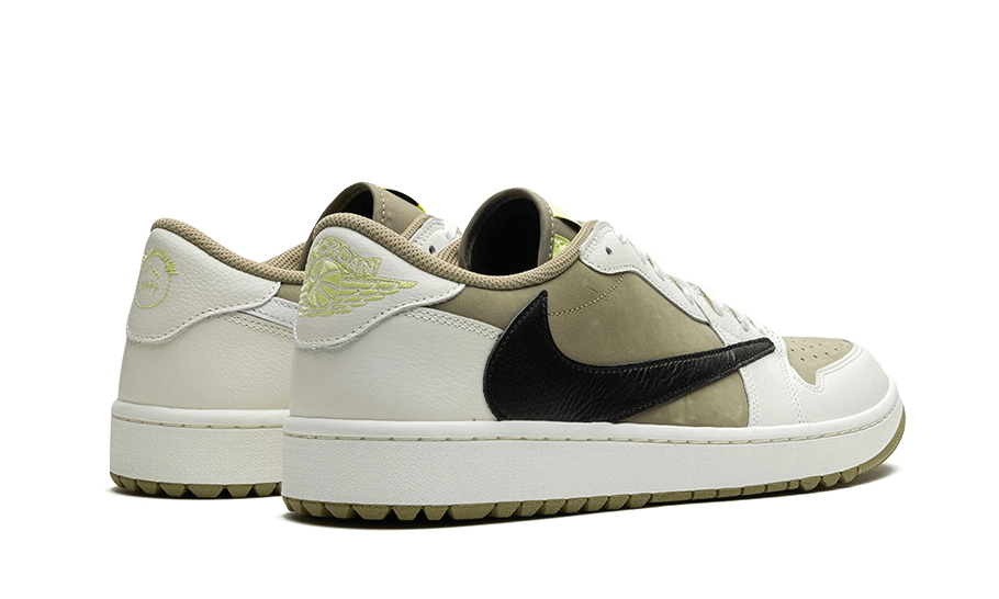 Air Jordan Air Jordan 1 Retro Low Golf Travis Scott Neutral Olive - FZ3124-200