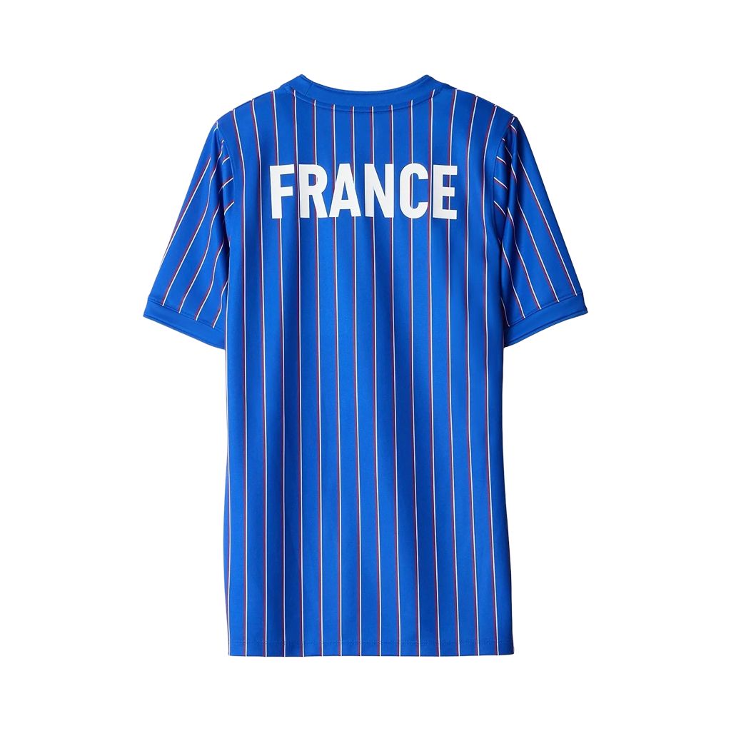 Nike x Jacquemus x France Pre Match Jersey Blue Stripe