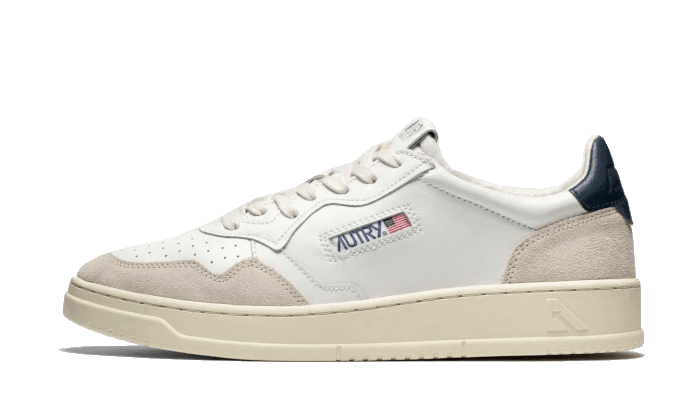 Medalist Leather Suede Low White Navy - NEWTREATS - SNEAKERS STORE