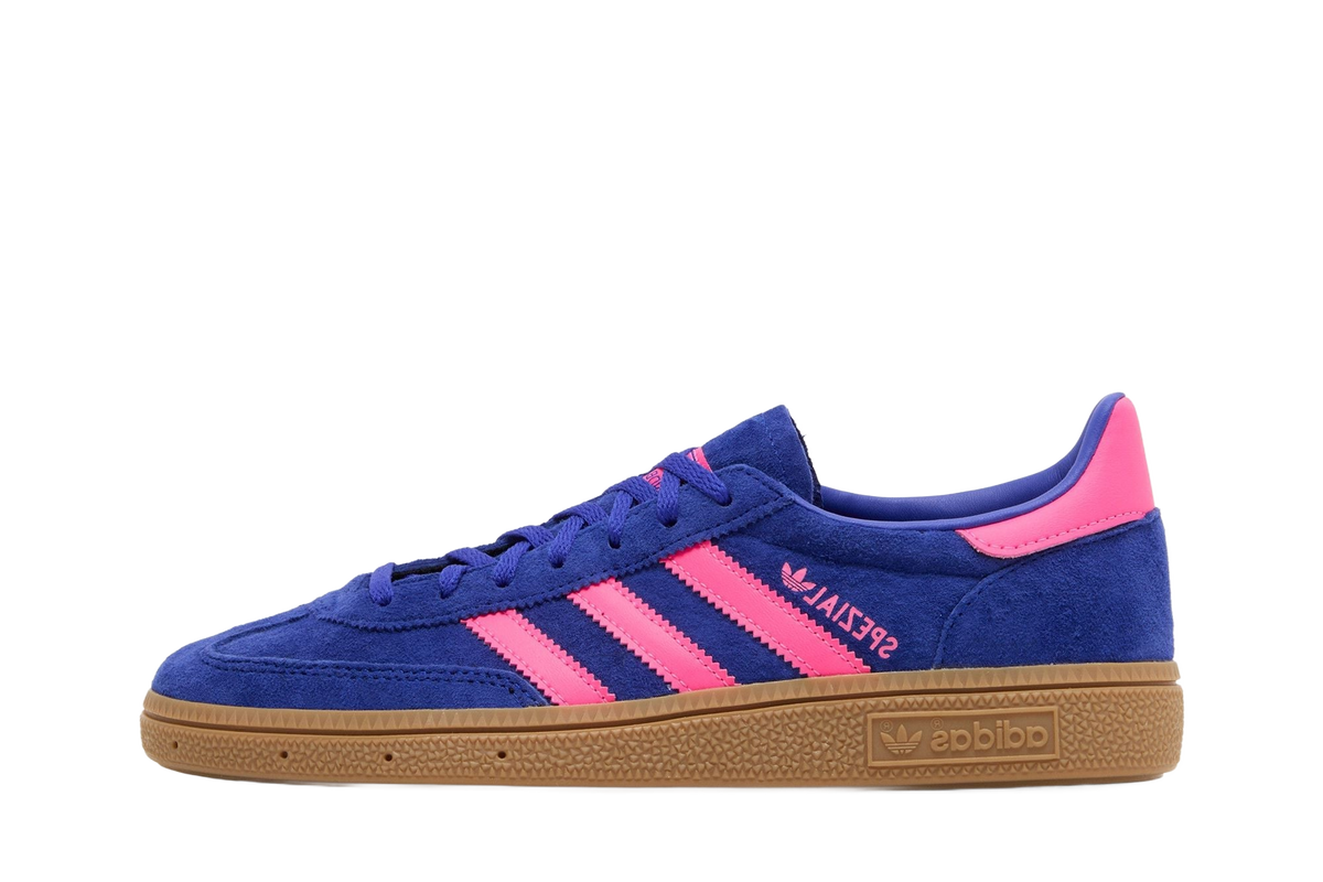 Adidas Handball Spezial Lucid Blue Lucid Pink — transparent background