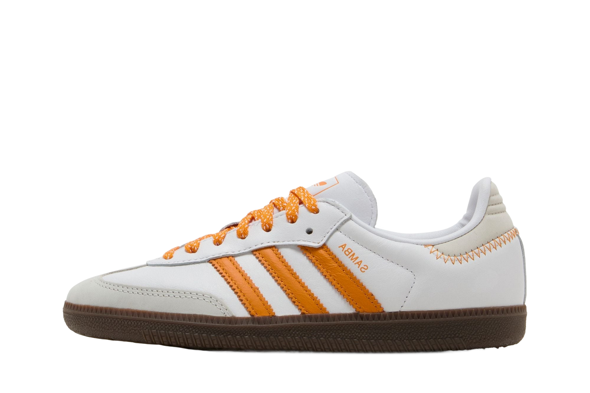 Adidas Samba OG Cloud White Orange