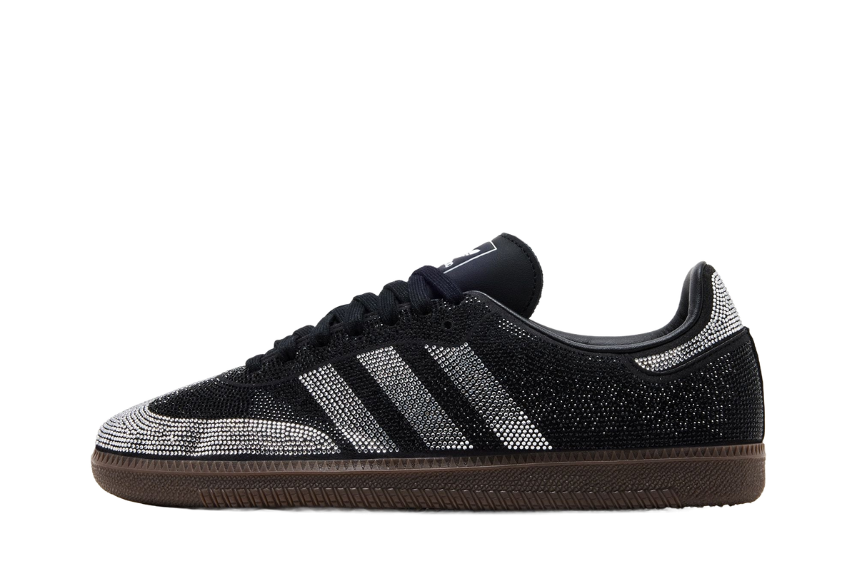 Adidas Samba OG Rhinestone Black Silver