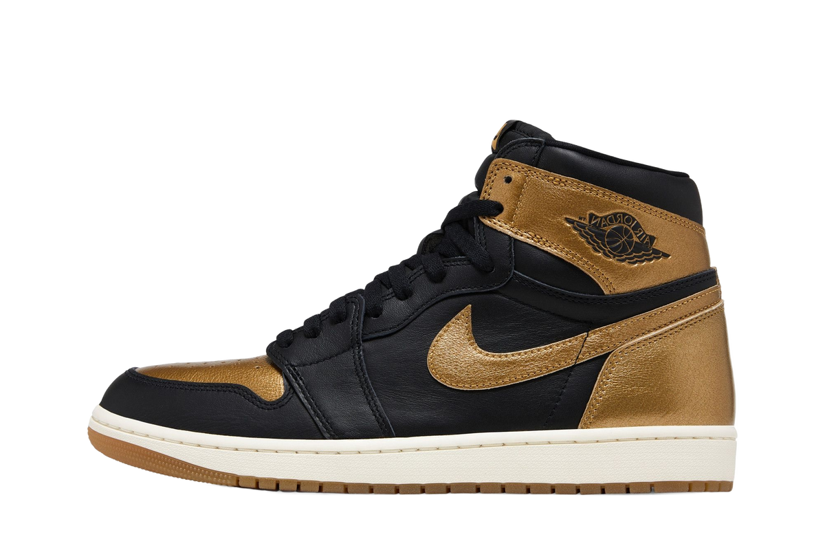 Air Jordan 1 Retro High OG Black Metallic Gold