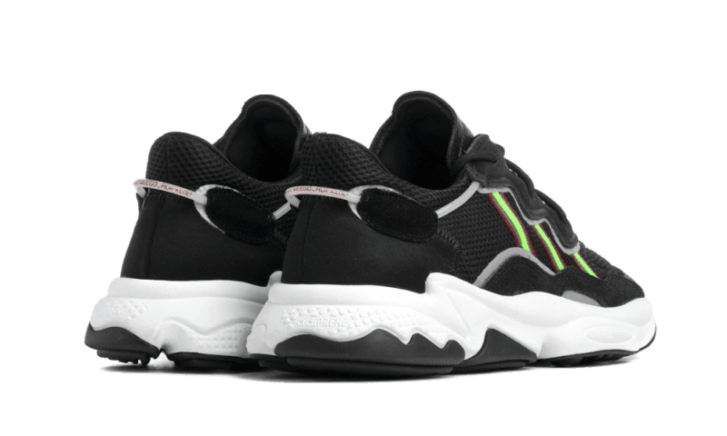 Ozweego Core Black Solar Green - NEWTREATS - SNEAKERS STORE