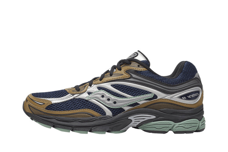 Saucony ProGrid Omni 9 Tomorrow, Meet Yesterday Pack Brown Navy