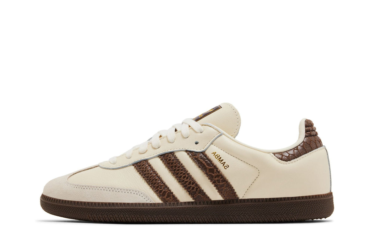 Adidas Samba OG Cream Earth Strata Maroon