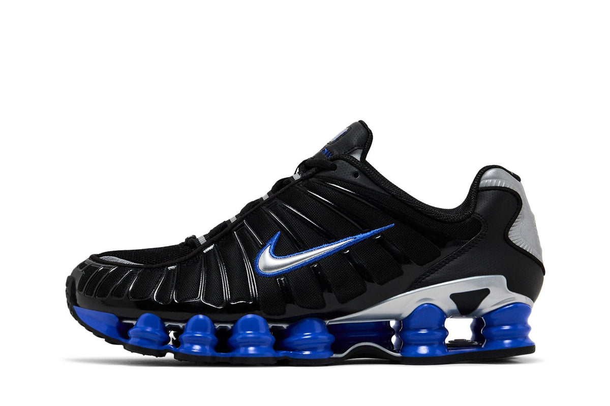 Nike Shox TL Black Racer Blue Metallic Silver