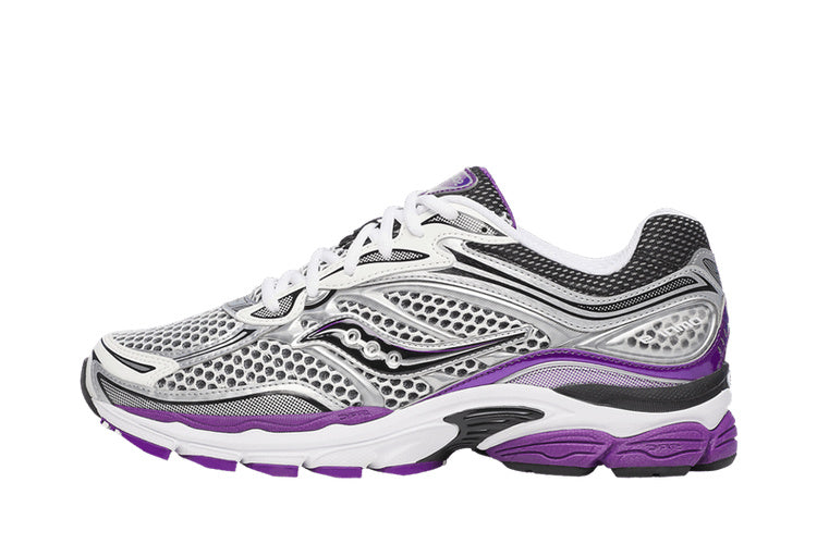Saucony ProGrid Omni 9 White Black Silver Purple