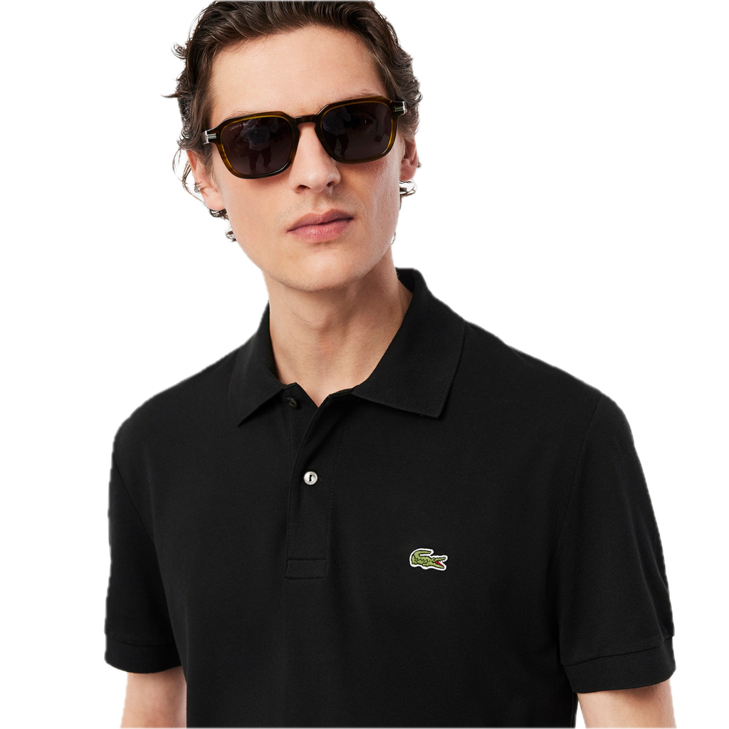 Polo Lacoste Classic Fit Black