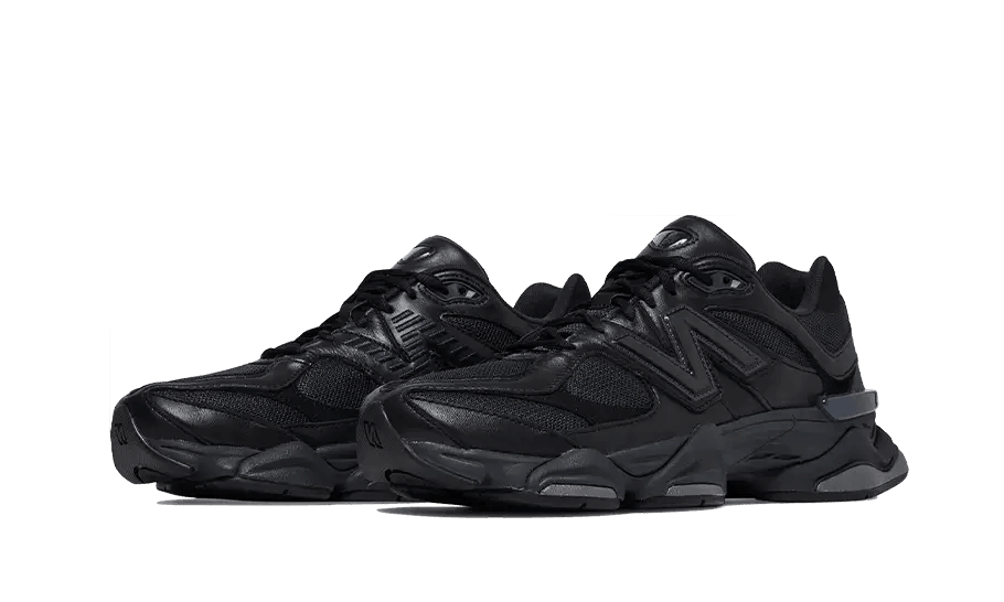 9060 Triple Black Leather - NEWTREATS - SNEAKERS STORE