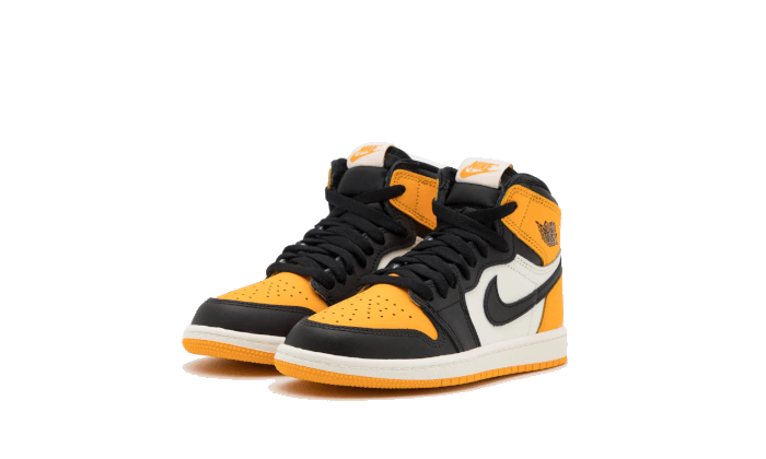 Air Jordan Air Jordan 1 Retro High OG Yellow Toe Enfant (PS) - AQ2664-711