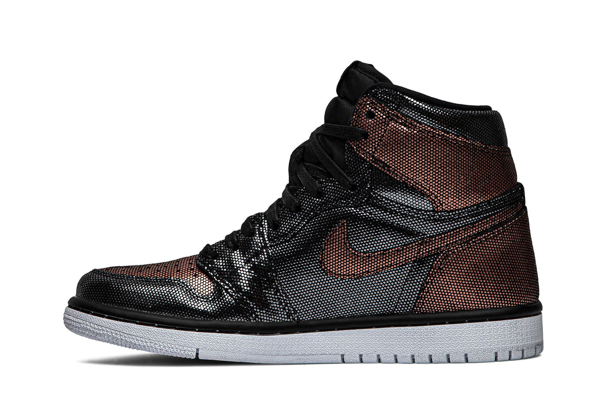 Air Jordan 1 Retro High Fearless Metallic Rose Gold