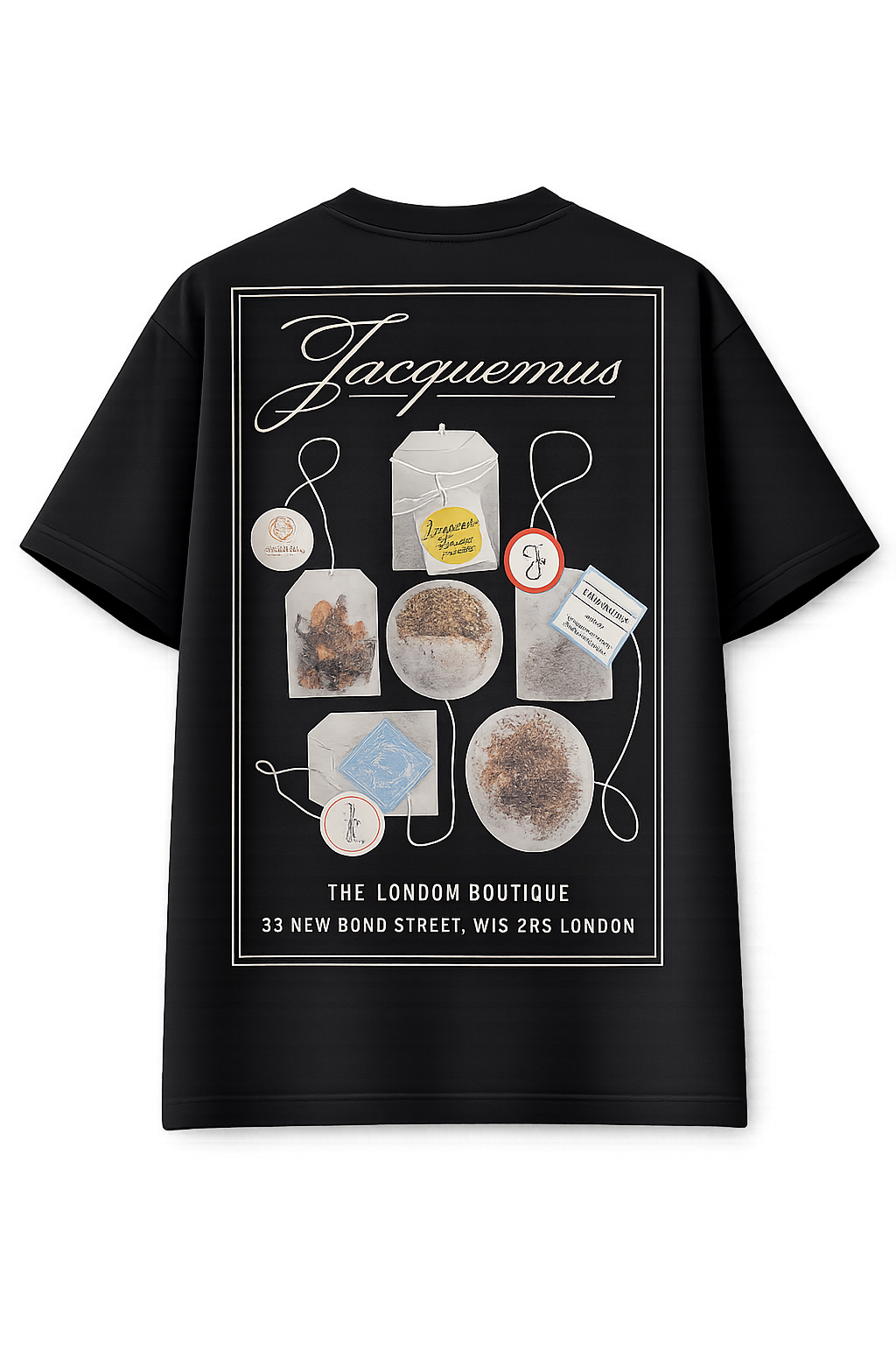 The London t-shirt Black