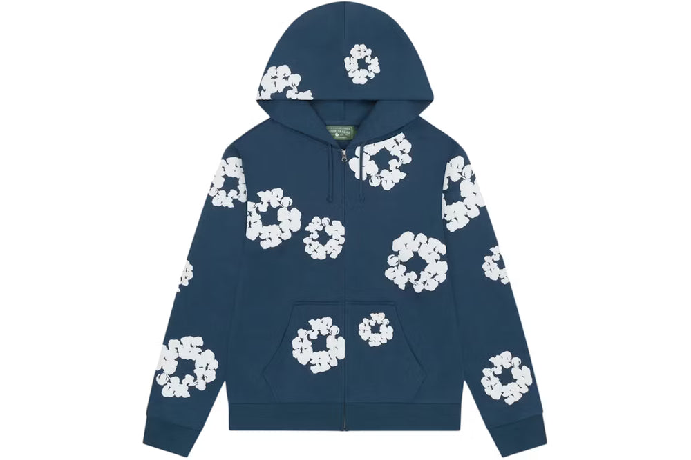 Denim Tears Cotton Wreath Zip Hoodie