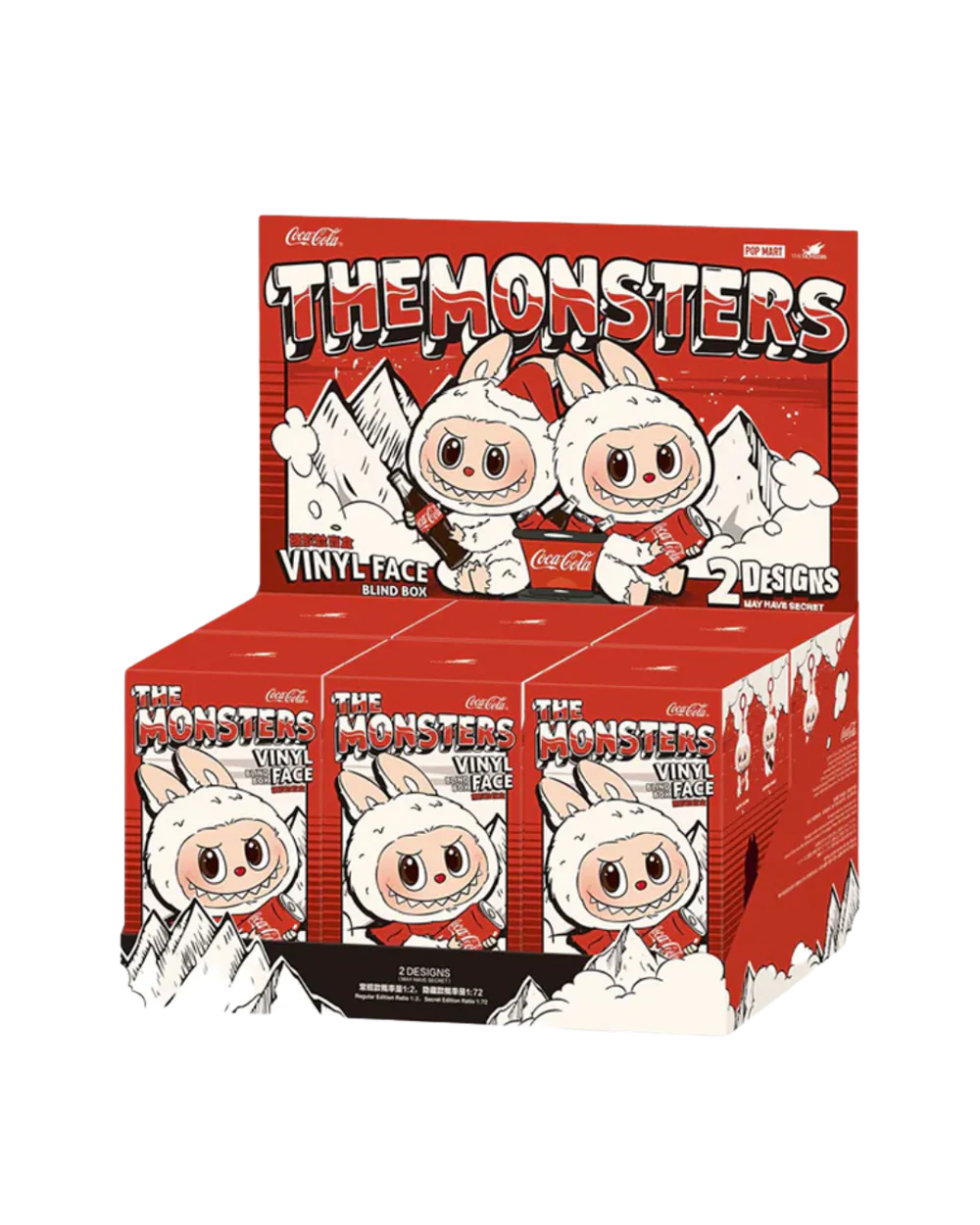 Pop Mart Labubu The Monsters Coca-Cola Series Figure Single Blind Box