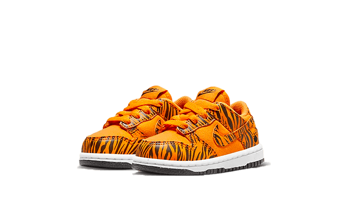 Nike Dunk Low Next Nature PS Tiger Stripes Bébé (TD) - DZ5634-800