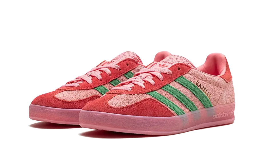 Adidas Gazelle Indoor Semi Pink Spark Preloved Scarlet - IG6782