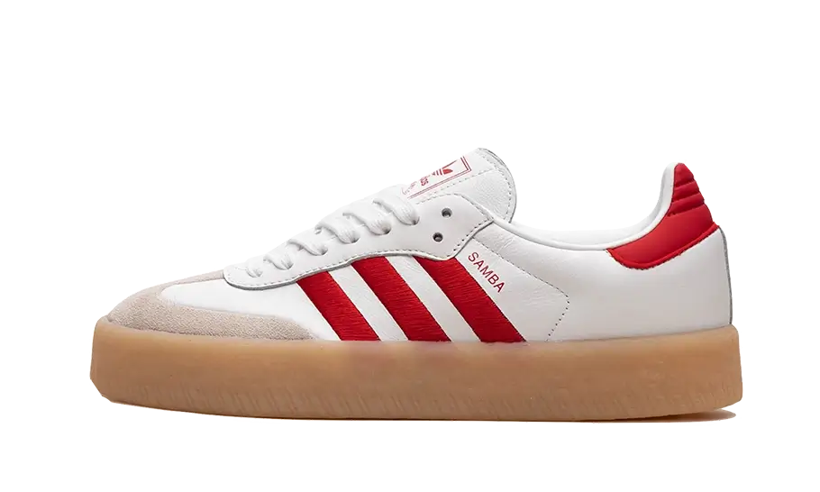 Adidas Sambae White Better Scarlet Gum - ID0438