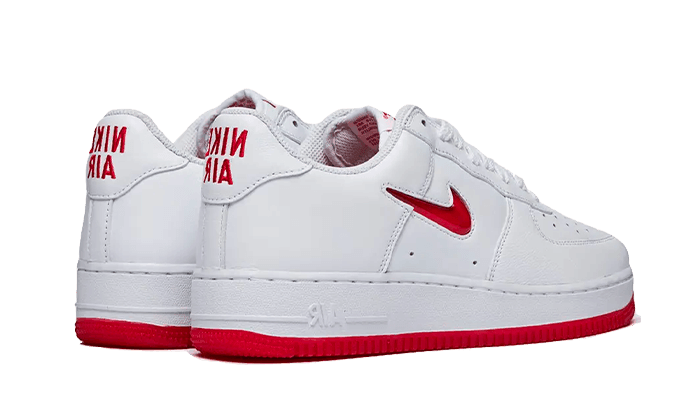 Air Force 1 Low '07 Retro Color of the Month Jewel Swoosh University Red - NEWTREATS - SNEAKERS STORE