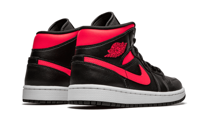 Air Jordan 1 Mid Black Siren Red - NEWTREATS - SNEAKERS STORE
