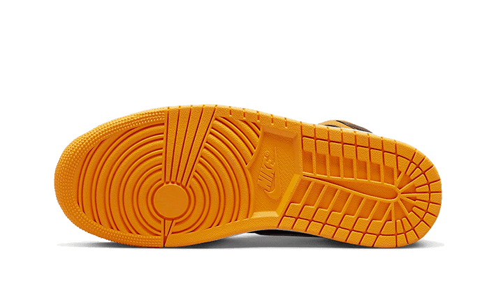 Air Jordan 1 Mid Fat Tongue Black Orange - NEWTREATS - SNEAKERS STORE