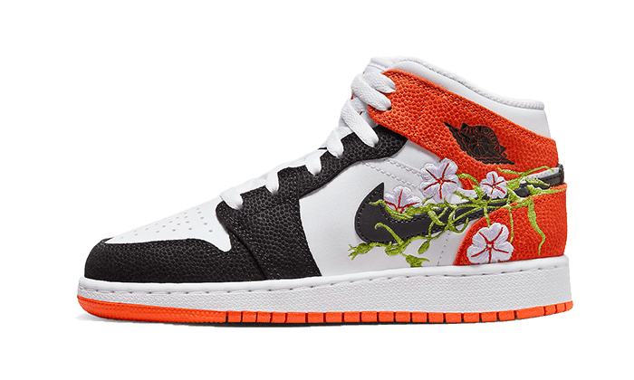 Air Jordan 1 Mid SE Basketball Blossom - DQ8799-101