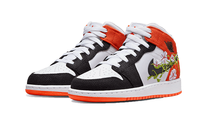 Air Jordan 1 Mid SE Basketball Blossom - DQ8799-101