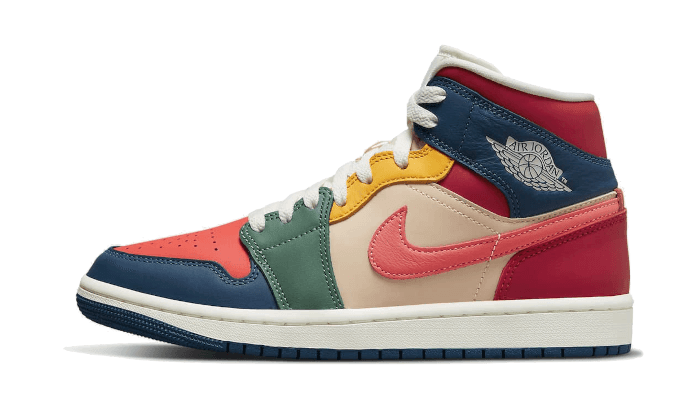 Air Jordan 1 Mid SE Multi-color - NEWTREATS - SNEAKERS STORE