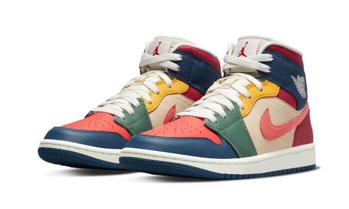 Air Jordan 1 Mid SE Multi-color - NEWTREATS - SNEAKERS STORE