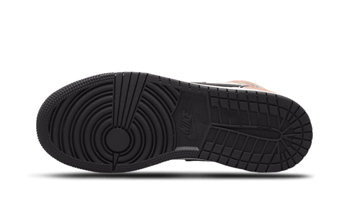 Air Jordan 1 Mid SE Orange Suede - NEWTREATS - SNEAKERS STORE