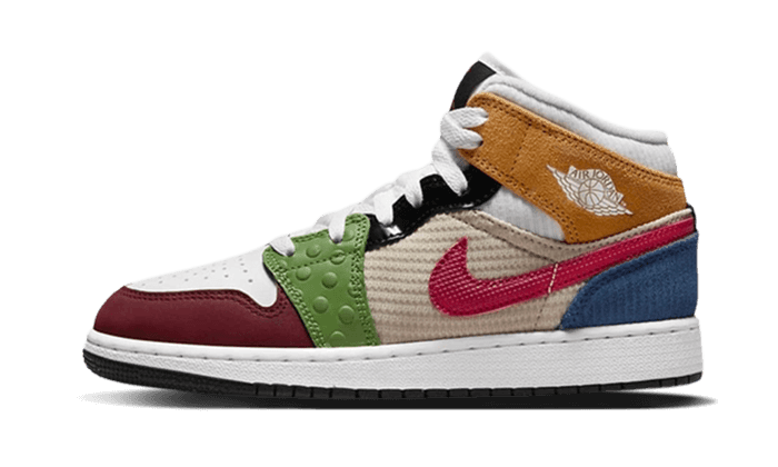 Air Jordan 1 Mid SE Patchwork - NEWTREATS - SNEAKERS STORE