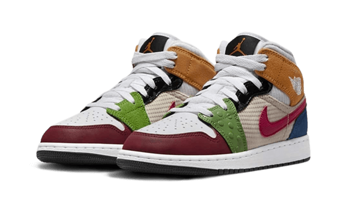 Air Jordan 1 Mid SE Patchwork - NEWTREATS - SNEAKERS STORE