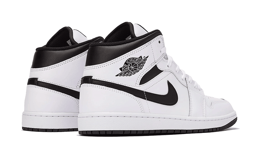 Air Jordan 1 Mid White Black - NEWTREATS - SNEAKERS STORE
