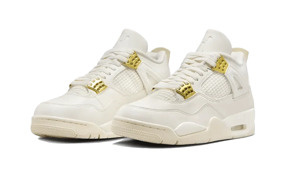 Air Jordan 4 Sail Metallic Gold - NEWTREATS - SNEAKERS STORE