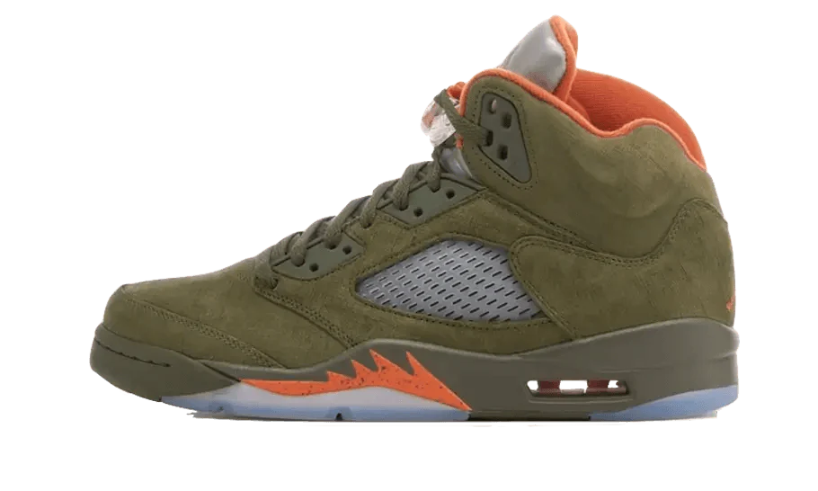 Air Jordan 5 Retro Olive - NEWTREATS - SNEAKERS STORE