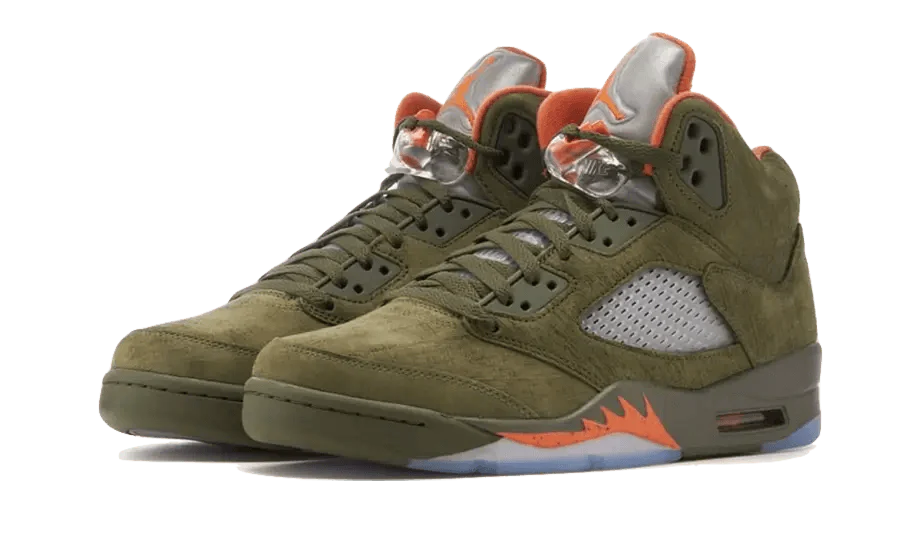 Air Jordan 5 Retro Olive - NEWTREATS - SNEAKERS STORE