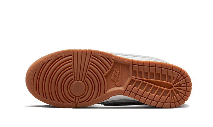 Dunk High Retro Chenille Swoosh White Grey - NEWTREATS - SNEAKERS STORE