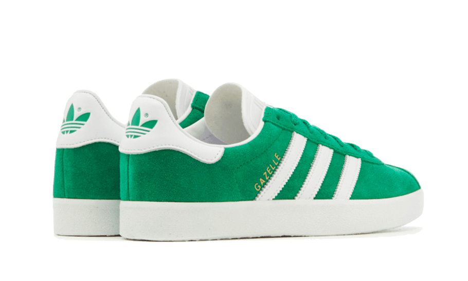 Gazelle 85 Green White Gold Metallic - NEWTREATS - SNEAKERS STORE
