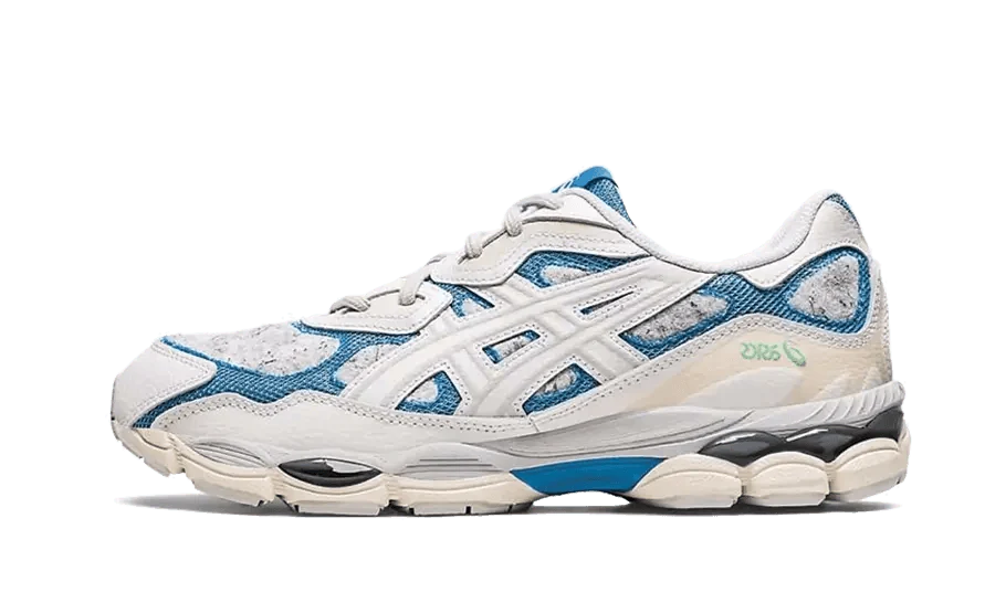 Gel-NYC White Dolphin Blue - NEWTREATS - SNEAKERS STORE