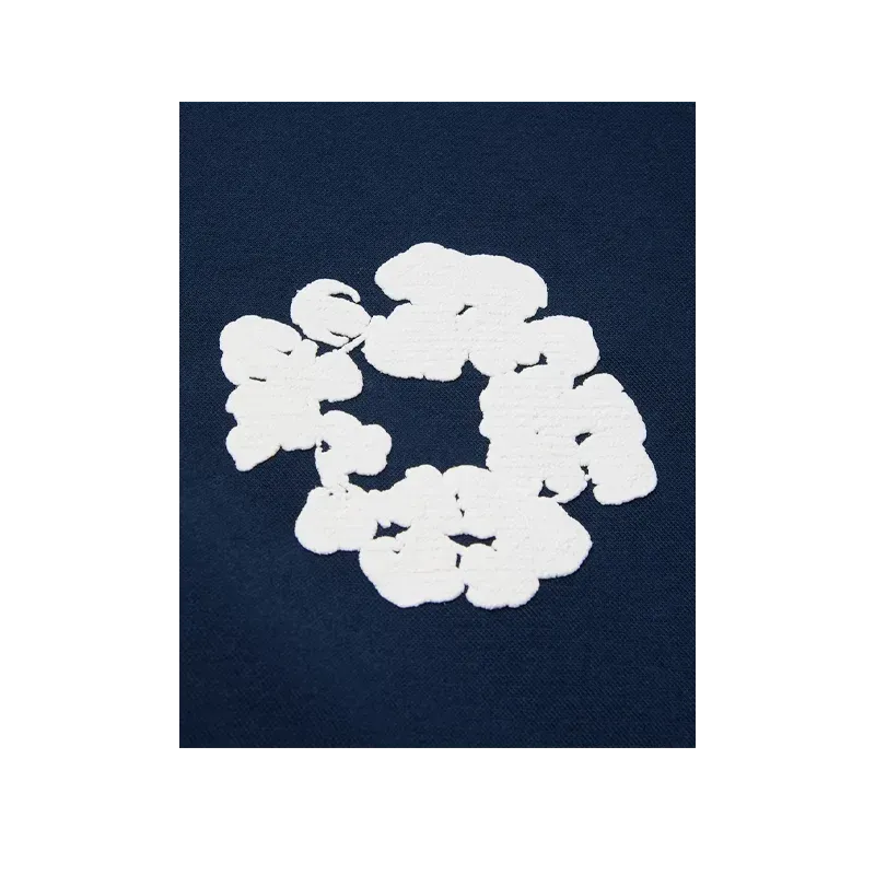 Denim Tears The Cotton Wreath Sweatshirt Navy