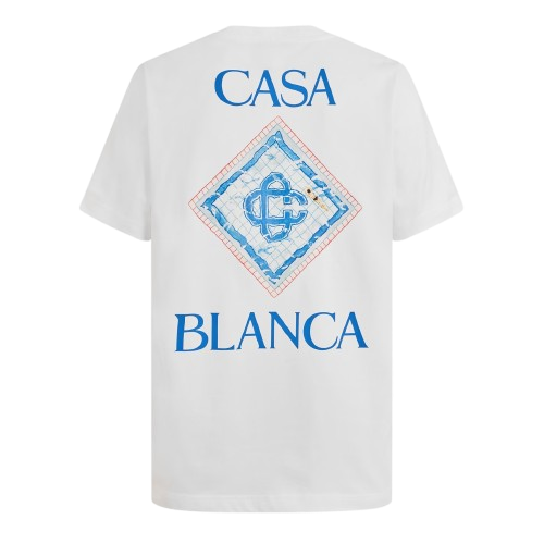 Pool Short Sleeve T‑Shirt White