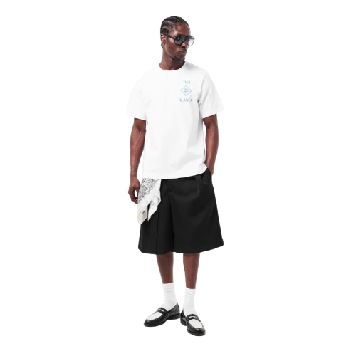 Pool Short Sleeve T‑Shirt White