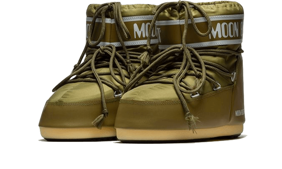 Moon Boot Icon Low Khaki Nylon - 14093400007