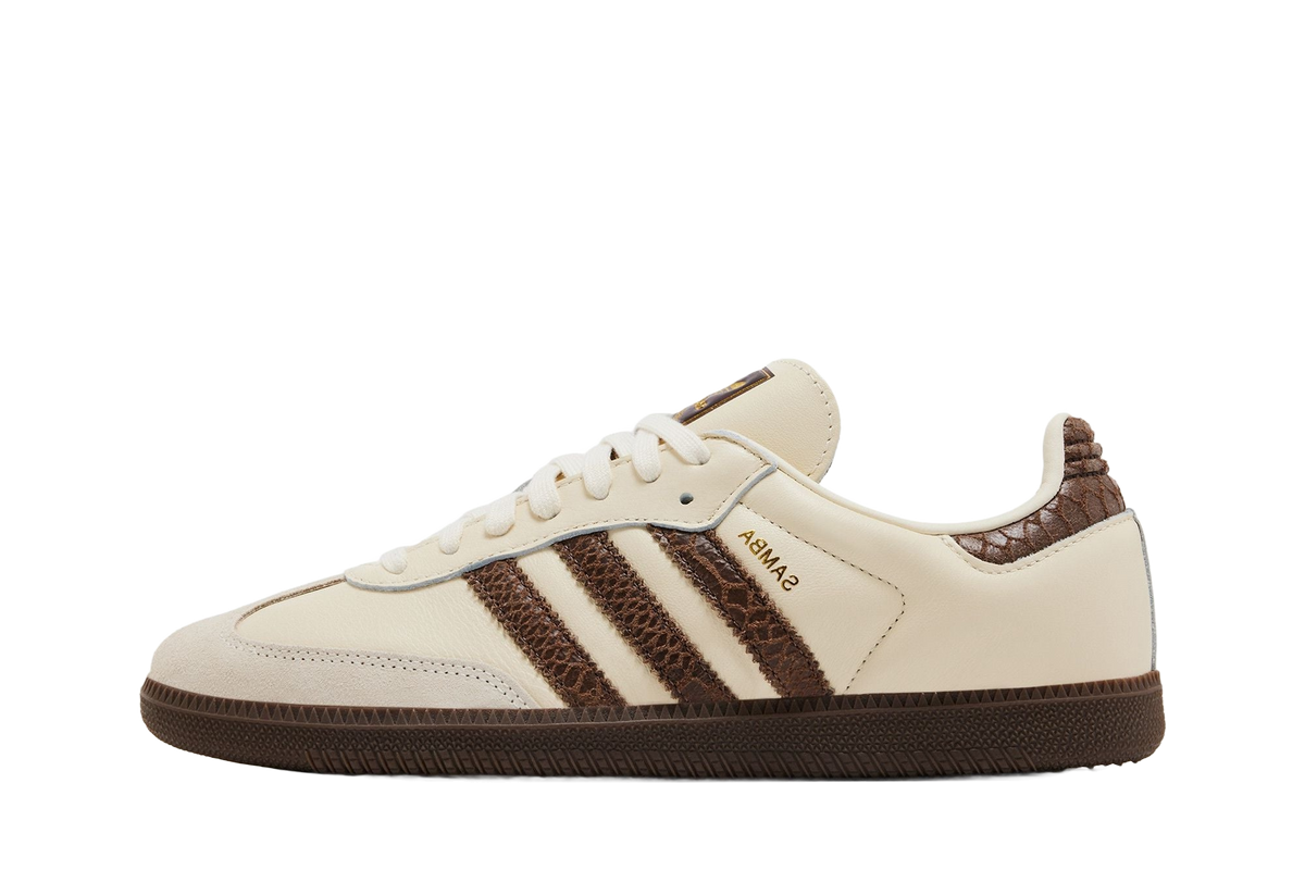 Adidas Samba OG Cream Earth Strata Maroon