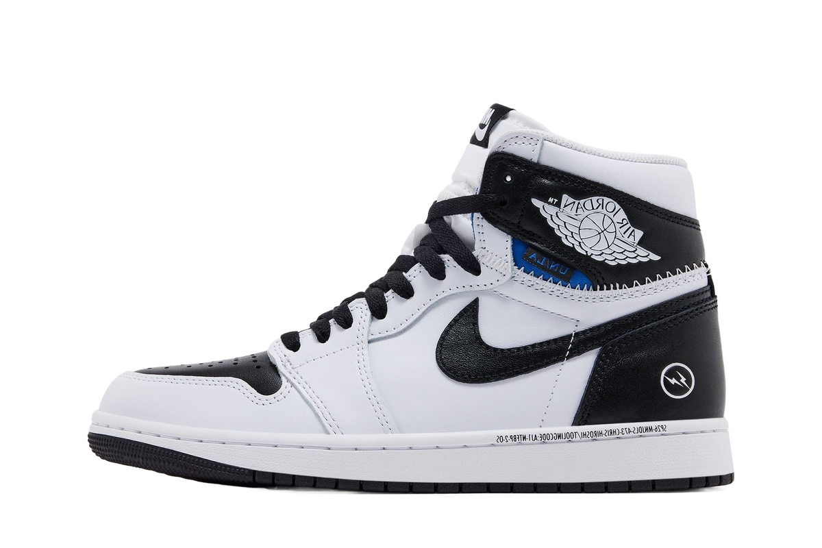 Air Jordan 1 Retro High OG SP Fragment x Union LA White Black